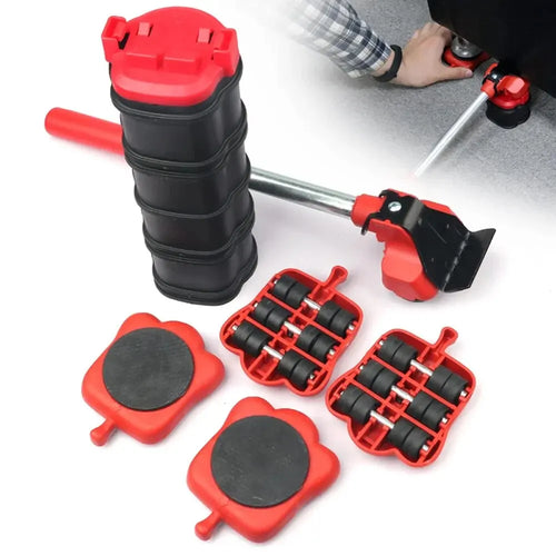15PCS Heavy Duty Furniture Moving Tool Set – Furniture Lifter & Rollers for Easy Transport